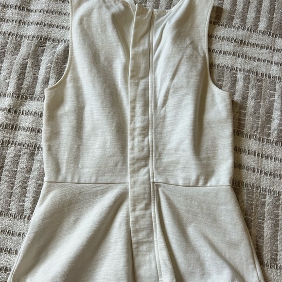 J.Crew XXS Cream Professional Blouse with Zipper - Picture 8 of 8